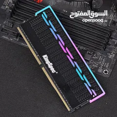  1 رام DDR4 RGB 8GB 3200 KINGSPEC