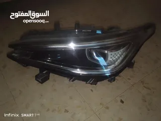  1 ضو اي دي +قطع كونا + مفتاح كامري 2021 وارد شركة