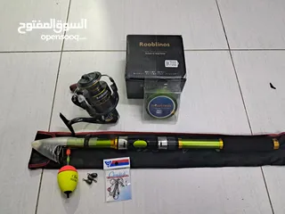  7 fishing rod and reel sets 16bd free delivery