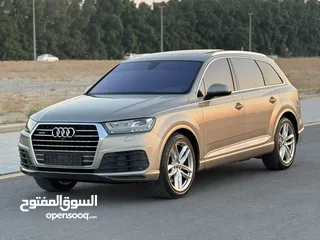  1 AUDI Q7 S-LINE QUATTRO 2016 GCC FULL OPTION