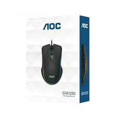  5 ماوس جيمنج mouse AOC GM100 GAMING MOUSE من اه او سي    2400 دب اي 