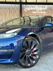  6 Tesla Model 3 2022 تيسلا بيرفورمانس دول موتور فحص كامل بسعر مغررري جدا