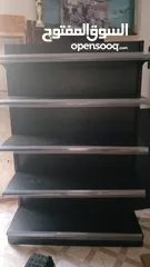  3 رفوف معدنية للسوبر ماركت  مفرد. ومجوز (وسطي)
