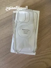  5 آيفون 15 برو  128 GB وكالة ولا شخطة مع apple case اصلي