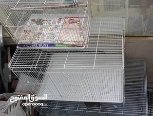  1 stainless steel cage 1 time use for S or M size pets only whatsapp in Description