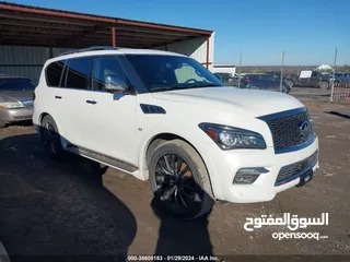  1 انفنيتي QX80 ليمتد فل مواصفات فورويل 2017