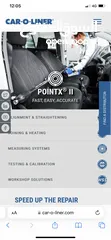  2 جهاز فحص ابعاد الهياكل  CAR-O-LINER POINTX II   جديد غير مستعمل