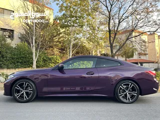  22 Bmw G22 4 series Coupe 2022  kit M interior/exterior Low Mileage 11000km  وارد.               اوروبي