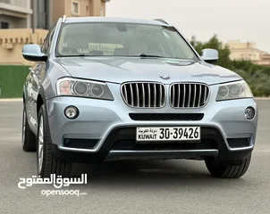  9 بي ام x3 موديل 2014 عداد 105 بحالة ممتازة