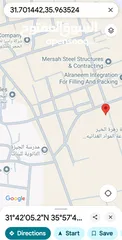  6 بيع قطعة أرض تجاري على شارعين  عرض 20m في بلدة الجيزه بسعر مغري