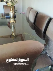  1 للبيع طاولة سفرة ثمانية كراسي