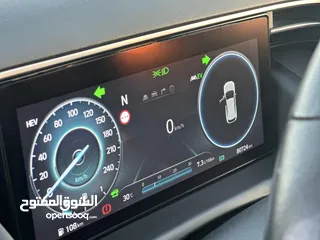  17 هونداي توسان/2022 Plug In فل الفل فتحة سقف بانوراما  4x4 ///271Hp   ( Haybrid) 1600cc