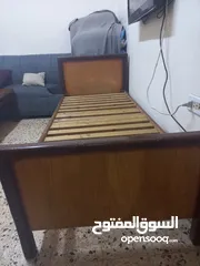  1 تخت مفرد زان و قشرة بلوط