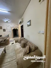  4 شقة غرفتين مفروشة للايجار يومي او اسبوعي بالقرب من جامع البراعمي صلالة الجديدة