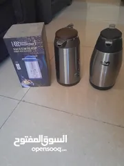  1 تيرمس قهوة وشاي حراري للبيع شبه جديد.عدد2ب20دينار