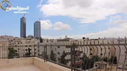  11 شقة مفروشة فاخرة للبيع في أم السماق الجنوبي  - خلف ال ( C-Town) طابق ثالث مع روف دوبلكس 290م