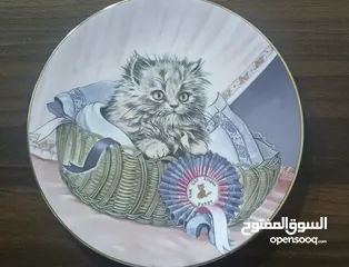  1 صحن ديكور مميز لهواة التحف والمقتنيات