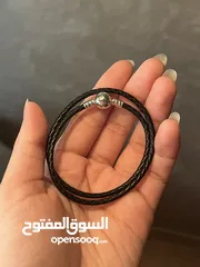  6 اساور باندورا الاصليه فضة و دهبي شامل الفل بكج