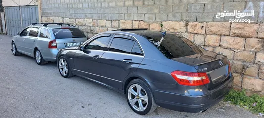  7 مرسيدس E 200 بحالة ممتازة