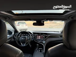  11 تيوتا كامري 2018 فل الفل مع فتحه ممشى قليل  مش محتاجه ولا اشي أعلى صنف بطارية الشركه