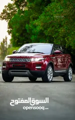  6 RANGEROVER EVOQUE 2014  EXCELLENT CONDITION  RED