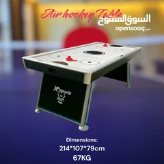  8 طاولات بلياردو وهوكي وتنس وبيبي فوت للمزارع والشاليهات
