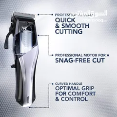  2 ماكنة حلاقه براند امريكي شحن بطارية ليثيوم بسعر مميز Wahl Rapid Clip Hair Clipper