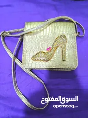  3 golden shoulder bag