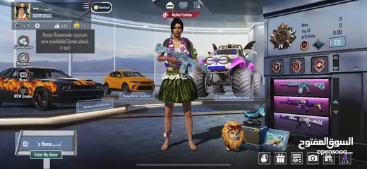  1 حساب ببجي مثك للبيع