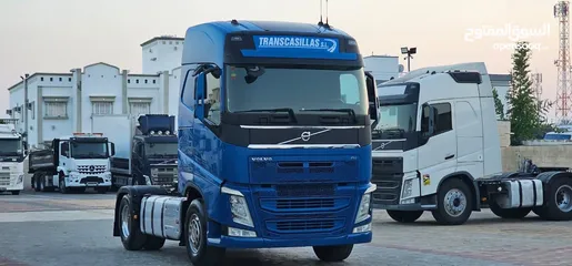  3 راس تريلة فولفو  جير اتوماتيك 2014 ‏Volvo tractor unit automatic gear