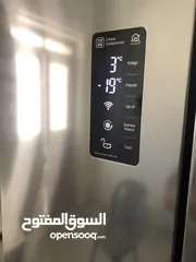  3 ثلاجه ال جي انفيرتر بابين استخدام بسيط جدا بحاله الوكاله
