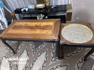  1 سيت طبلات ميز مع 4 طبلات