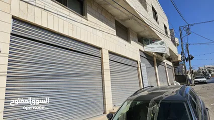  4 محلات او مخازن للايجار في عصيره الشماليه على الشارع الرئيسي