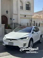  17 Tesla model x 2020 long range plus  بسعر مغري dual motor