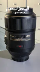  1 Nikon Micro NIKKOR 105mm f/2.8G AF-S VR IF-ED Telephoto Prime Lens