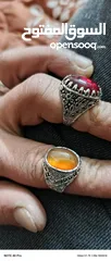  3 خواتم فضه مصريه مختوم 925 عدد 91 خاتم