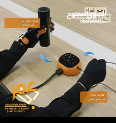  5 جهاز تدريب اليد بالأصابع الكهربائية، قفازات روبوت إعادة التأهيل، لتدريب تصحيح انثناء الإصبع، واليد