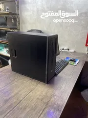 3 PC HP Core i7 جيل رابع  مع شاشة كامل مكمل قوي و عملي أمريكي اصلي
