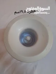  18 صحن مكرويف وصحون كولرات احجام مختلفة