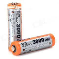  1 بطاريات شحن قياس  Rechargeable Battery AA