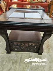  3 طاولة وسط + 2 طاولات جانبية