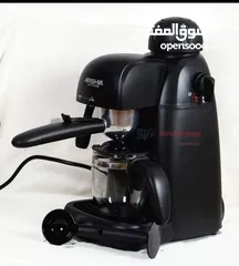  3 مكينة قهوة اكسبريس مع انبوب بخار للكريمة من شركة ارشيا Arshia الالمانية منتج اصلي بجودة ممتازة