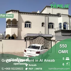  1 Great Villa for Rent in Al Ansab  REF 390TB