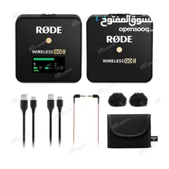  9 RØDE Wireless GO II مايكروفون رود مستعمل فتره بسيطه