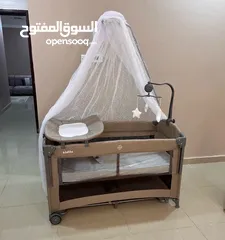  3 تم توفر سرير الاطفال الاوروبي ماركة Kidilo T-702L من Island Toys كل ما يحتاجه طفلك في تصميم واحد