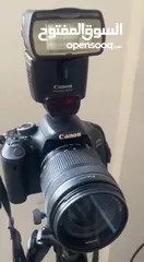  7 كاميرة كانون D600 شبه جديد مع جميع اغراضها