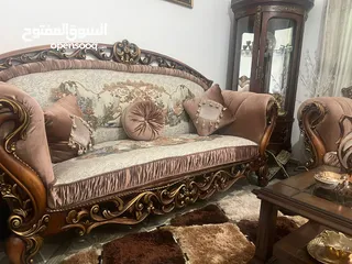  2 طقم كنب مودرن دانلوب وحفر يدوي