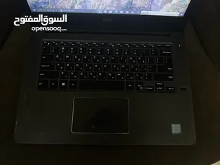  4 لابتوب dell i5 جيل سابع رام 8 كيبورد مضيء سعرر حرررق