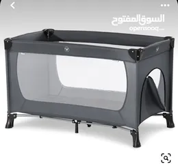  1 سرير للاطفال لون احمر Travel cot