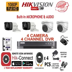  6 Hikvision CCTV CAMERA
